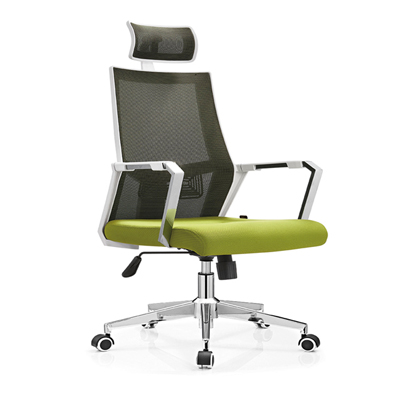Y-A208-2  （灰+绿） 老板椅厂家直销