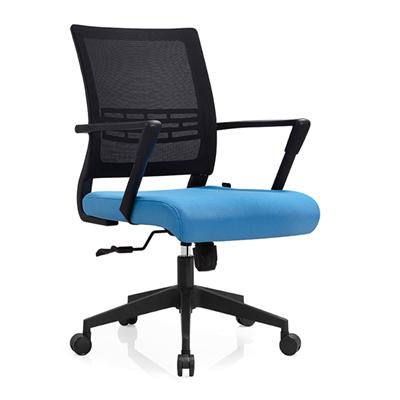Z-E181-8（黑+蓝）职员椅厂家直销