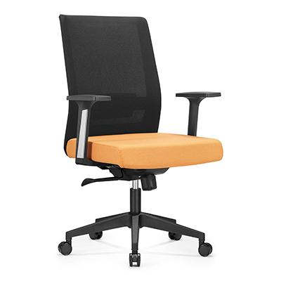 Z-E302 （黑+橙） 职员椅椅厂家直销