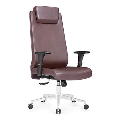 Y-A298A（棕超纤皮）老板椅厂家直销