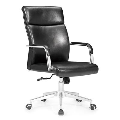 B-E201（黑象纹西皮） 老板椅厂家直销
