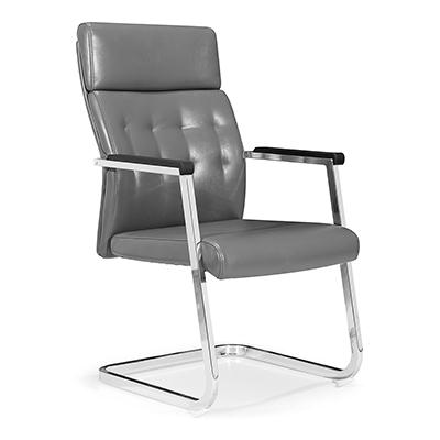 B-D200-1（深灰象纹西皮） 会议椅厂家直销