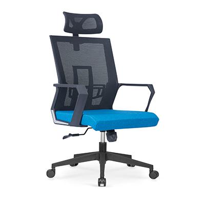 Z-E236H（黑+蓝）老板椅厂家直销